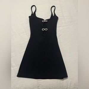 Mach and Mach mini black dress